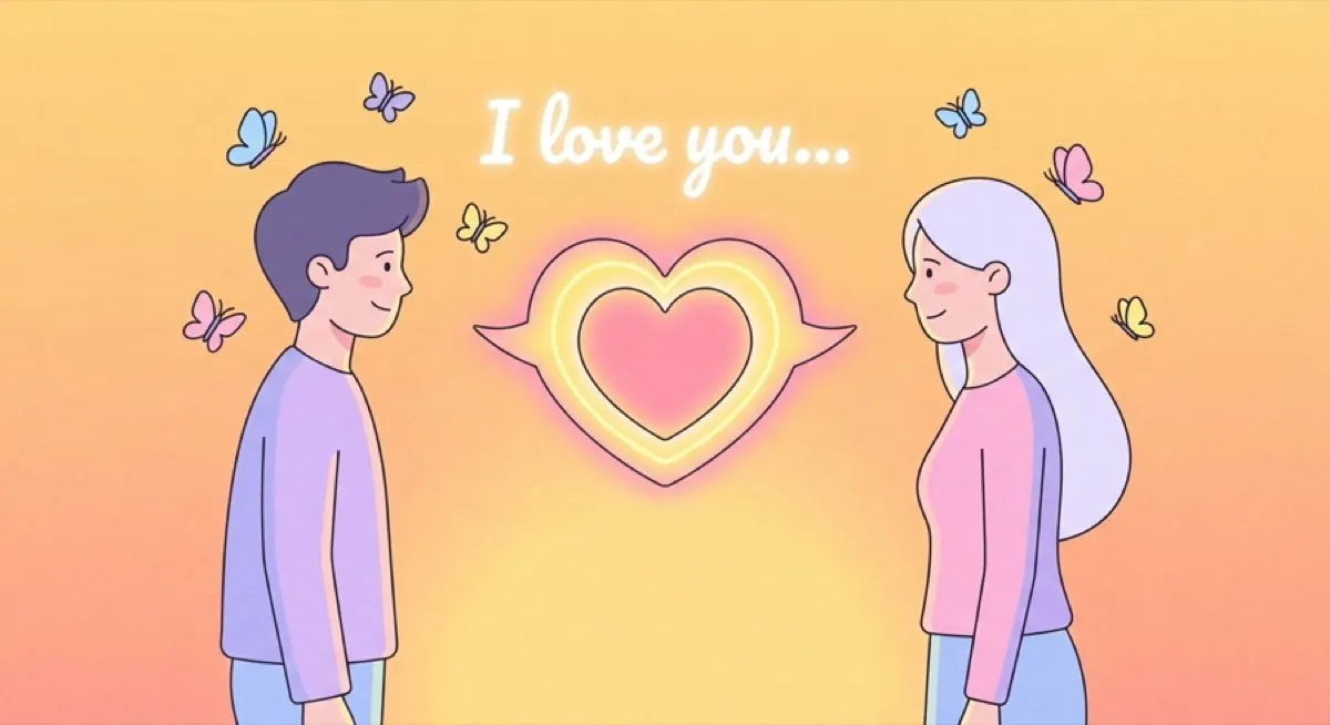 كيف تقول "أحبك" لأول مرة