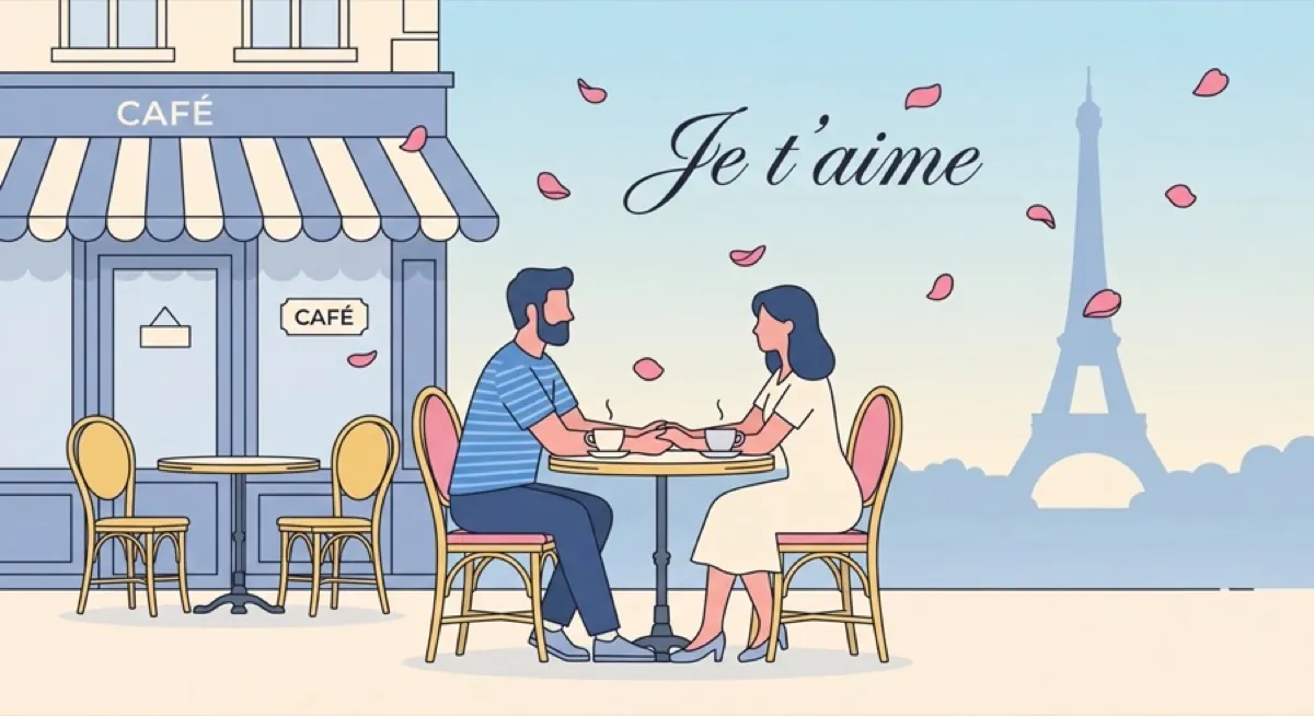 كيف تقول "أحبك" بالفرنسية: Je T'aime ولغة الرومانسية