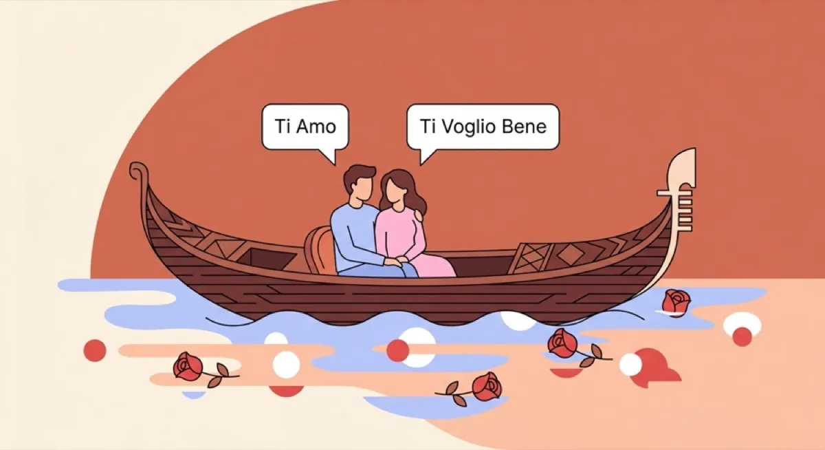 كيف تقول "أحبك" بالإيطالية: Ti Amo، Ti Voglio Bene والشغف الإيطالي